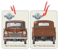 Morris Minor 8cwt Pickup 1968-70 Air Freshener